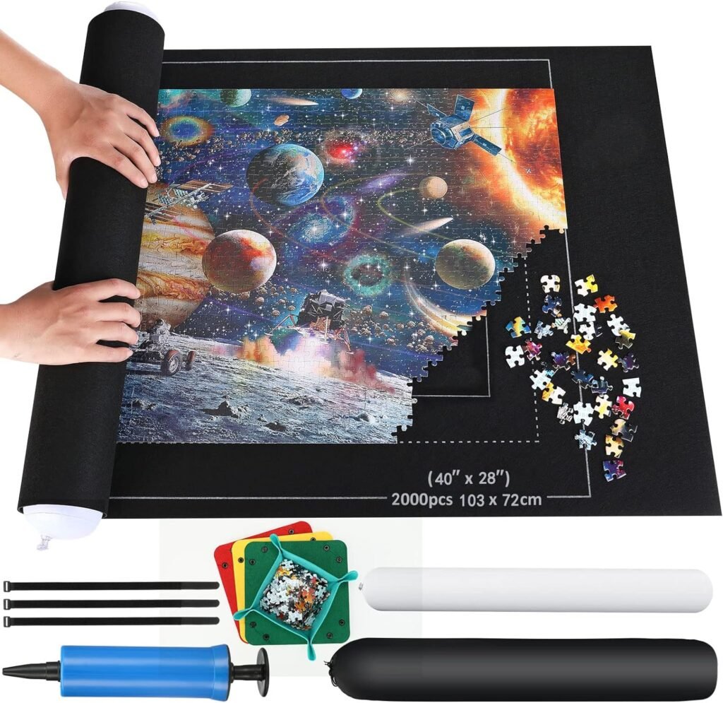 Puzzelmat set met interlocking schuimrubberen stukken voor kinderen en fitness