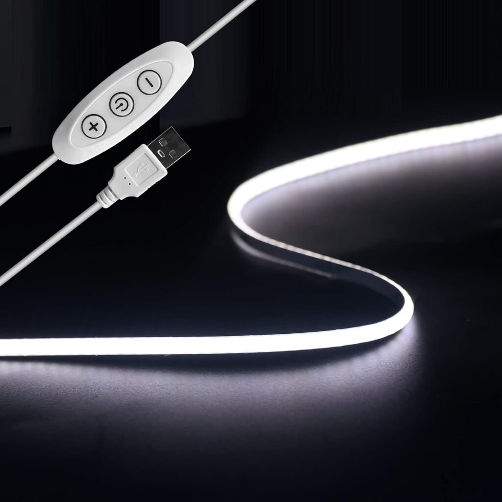 TV LED-strip met warme 3000K achtergrondverlichting, COB LED voor interieurdecoratie