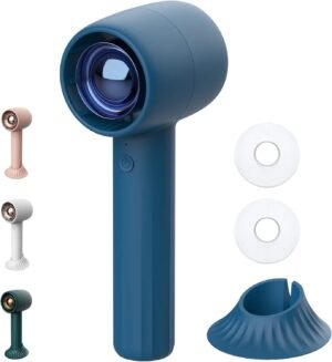 USB handventilator met krachtige luchtstroom en ergonomisch design
