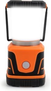 Campinglantaarn LED Opvouwbaar – Draagbare Tentverlichting – Oplaadbaar en Weerbestendig – 9,4 x 9,4 x 18,5 cm