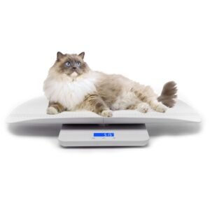 Digitale babyweegschaal met precisieweegfunctie en groot LCD-display voor baby's en kleine dieren