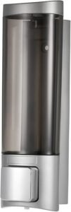 Zeepdispenser Wandmontage Zwart – Handzeepdispenser voor Badkamer en Keuken – Automatisch – ABS – 200 ml