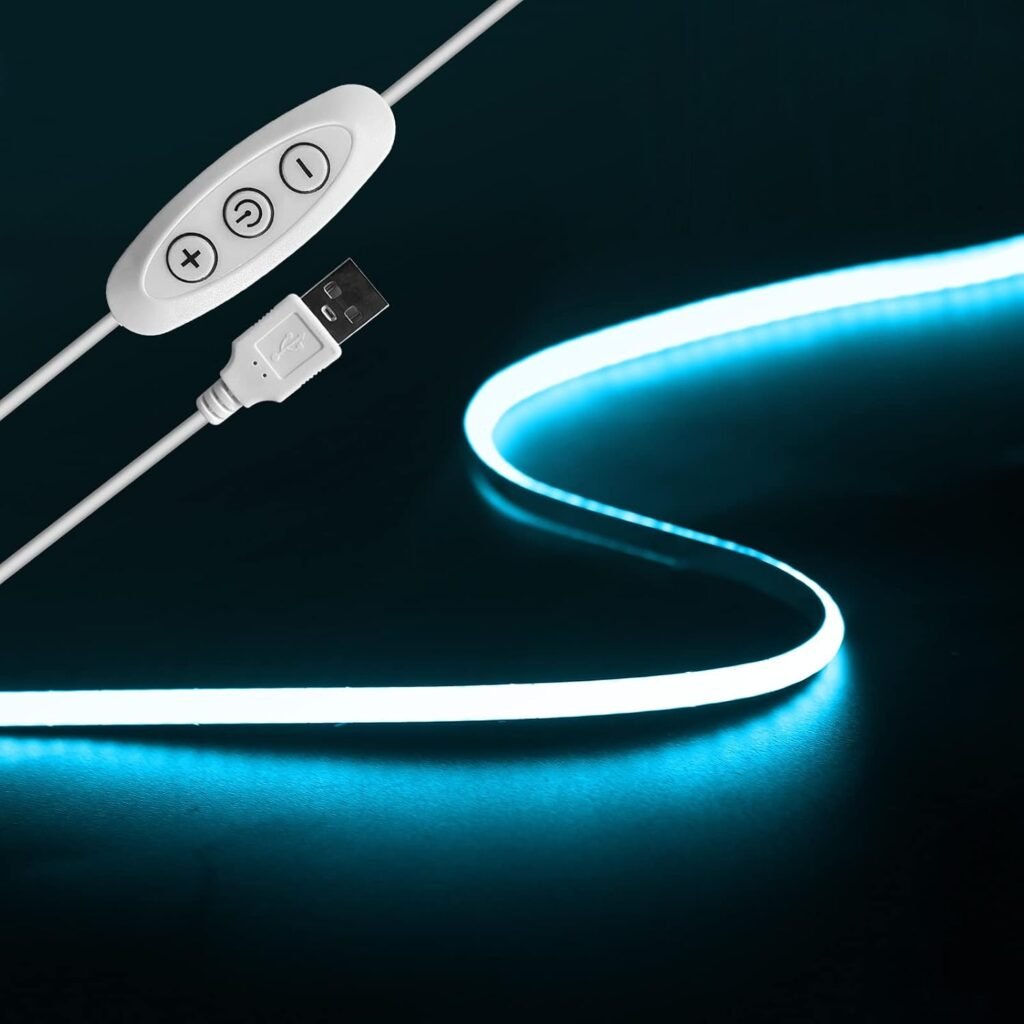 TV-achtergrondverlichting warm witte COB LED-strip voor interieurdecoratie