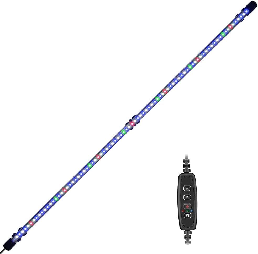 LED aquariumverlichting met timer en instelbare helderheid