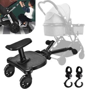 Universeel meerijdplankje voor kinderwagen voor kinderen, stevig en duurzaam