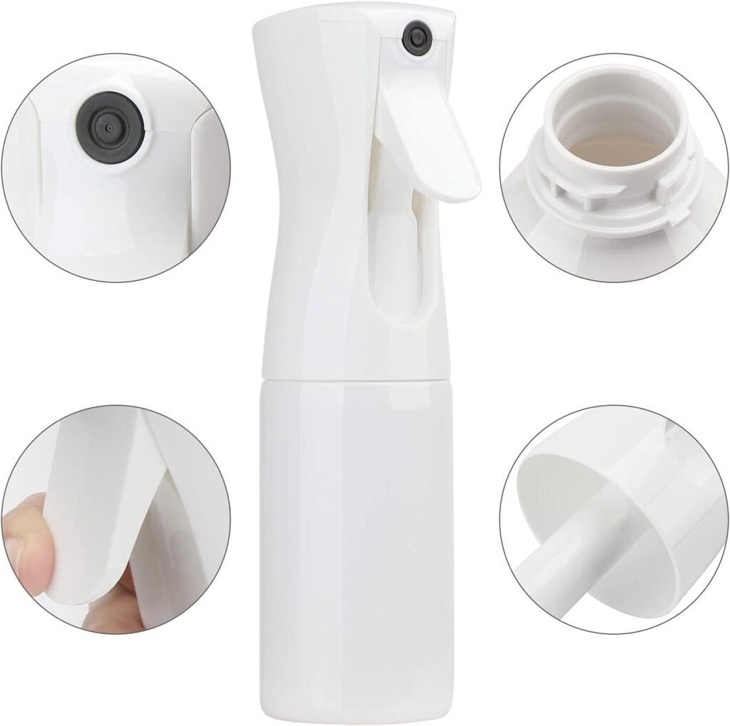 Transparante 200 ml nevelspuitfles voor haar- en huidverzorging