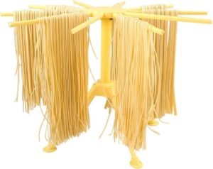 Opvouwbaar pastadroogrek voor noedels en pasta