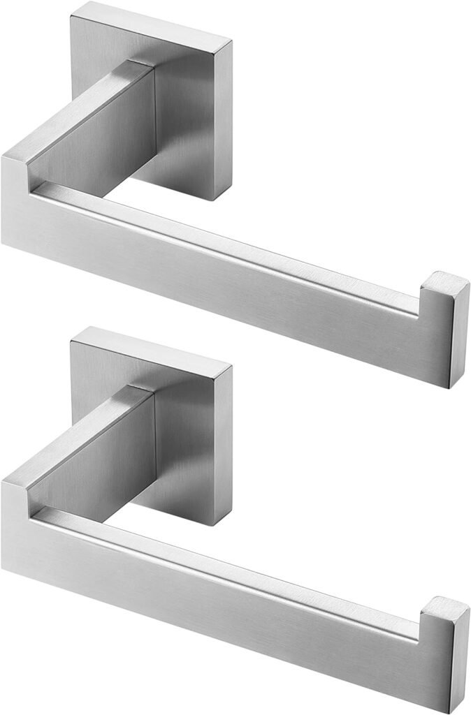 RVS toiletrolhouder voor wandmontage in de badkamer, modern design