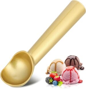 Anti-aanbak en anti-vries scheplepel voor koekjesdeeg en ijs, 7 inch