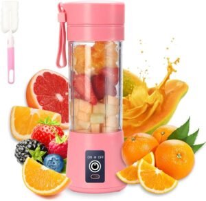 Draagbare Blender – Handheld Smoothie Blender – Oplaadbaar en Compact – Voor Smoothies en Gezonde Drankjes Onderweg