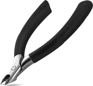 Nagelriem Knipset – Nagelriemknipper en Schaar – Manicure en Pedicure – Roestvrij Staal – Inclusief Opbergetui