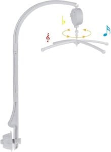 Muziekmobiel Houder voor Babybed – Verstelbare Arm – Veilige Montage – Voor Baby’s en Peuters