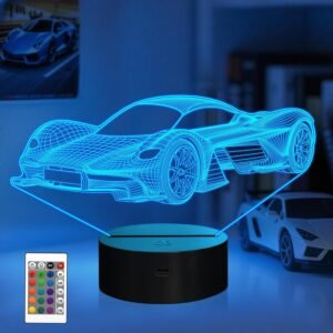 Dit innovatieve Controller Afstandsbediening Nachtlampje met Kleurverandering is een perfecte aanvulling op elke wooncultuur. Met zijn unieke functionaliteiten brengt dit lampje een magische sfeer in elke kamer, perfect voor een verjaardag of gewoon om elke dag te genieten. Voordelen Eenvoudige bediening via de afstandsbediening voor gemakkelijke kleurverandering. Creëert een ontspannende sfeer met verschillende kleuropties. Verbetert de slaapkwaliteit door zacht licht en rustgevende kleuren. Veilig en energiezuinig met LED-verlichtingstechnologie. Duurzaam ontwerp voor langdurig gebruik. Kleurverandering Kies uit verschillende kleuren en kleurmodi voor de perfecte sfeer. Afstandsbediening Bedien het lampje eenvoudig vanuit uw comfortabele positie met de bijgeleverde afstandsbediening. Verstelbare helderheid Pas de helderheid aan voor optimale verlichting op elk moment van de dag. Timerfunctie Stel de timer in voor automatische uitschakeling na een bepaalde tijd. Veiligheid LED-verlichting is veilig in gebruik en energiezuinig, waardoor het ideaal is voor dagelijks gebruik in kinderkamers en slaapkamers. Verpakkingsinhoud 1 x Controller Afstandsbediening Nachtlampje met Kleurverandering 1 x Afstandsbediening 1 x Gebruikershandleiding Productspecificaties Materiaal: Kunststof Afmetingen: ‎‎8 x 15 x 17 cm Gewicht: 250 g Voeding: USB-oplaadbaar Bestel nu en geniet van de magische sfeer die dit Controller Afstandsbediening Nachtlampje met Kleurverandering in uw huis brengt!