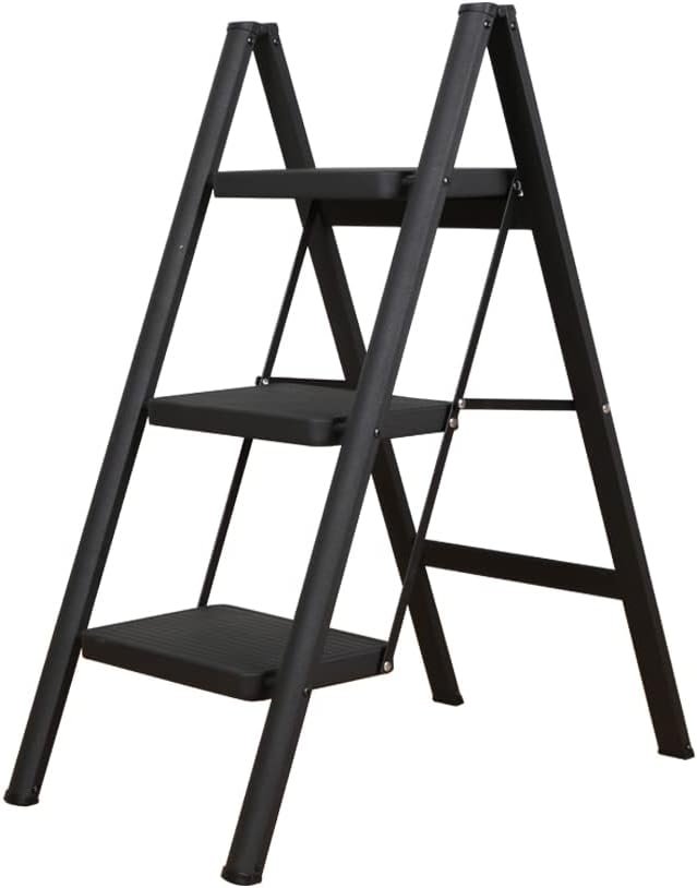 Inklapbare trapladder lichtgewicht huishoudtrap met compact design