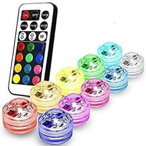 Waterdichte LED Waxinelichtjes – Decoratieve Pompoenverlichting – Warm Wit Kaarslicht – Set van 10 Stuks op Batterij