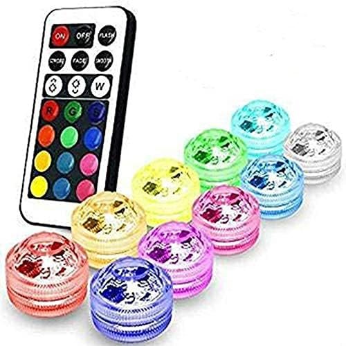Waterdichte LED waxinelichtjes met pompoendesign, set van 10, warm wit licht, batterij-aangedreven