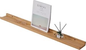 Drijvende wandplank 90 cm x 10 cm voor badkamer en slaapkamer