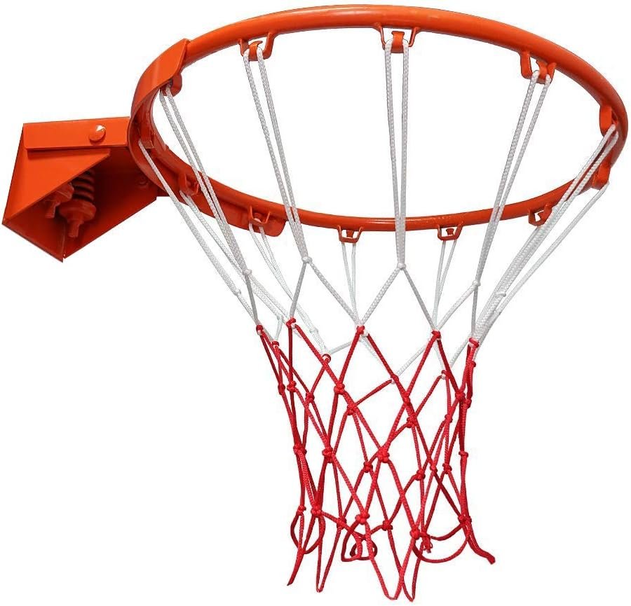 Basketbalring met verstelbare hoogte inclusief basketbal voor binnen en buiten