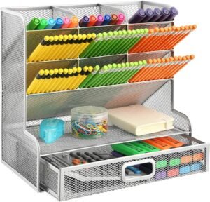 Multifunctionele pennenhouder en bureau organizer voor pennen en papier