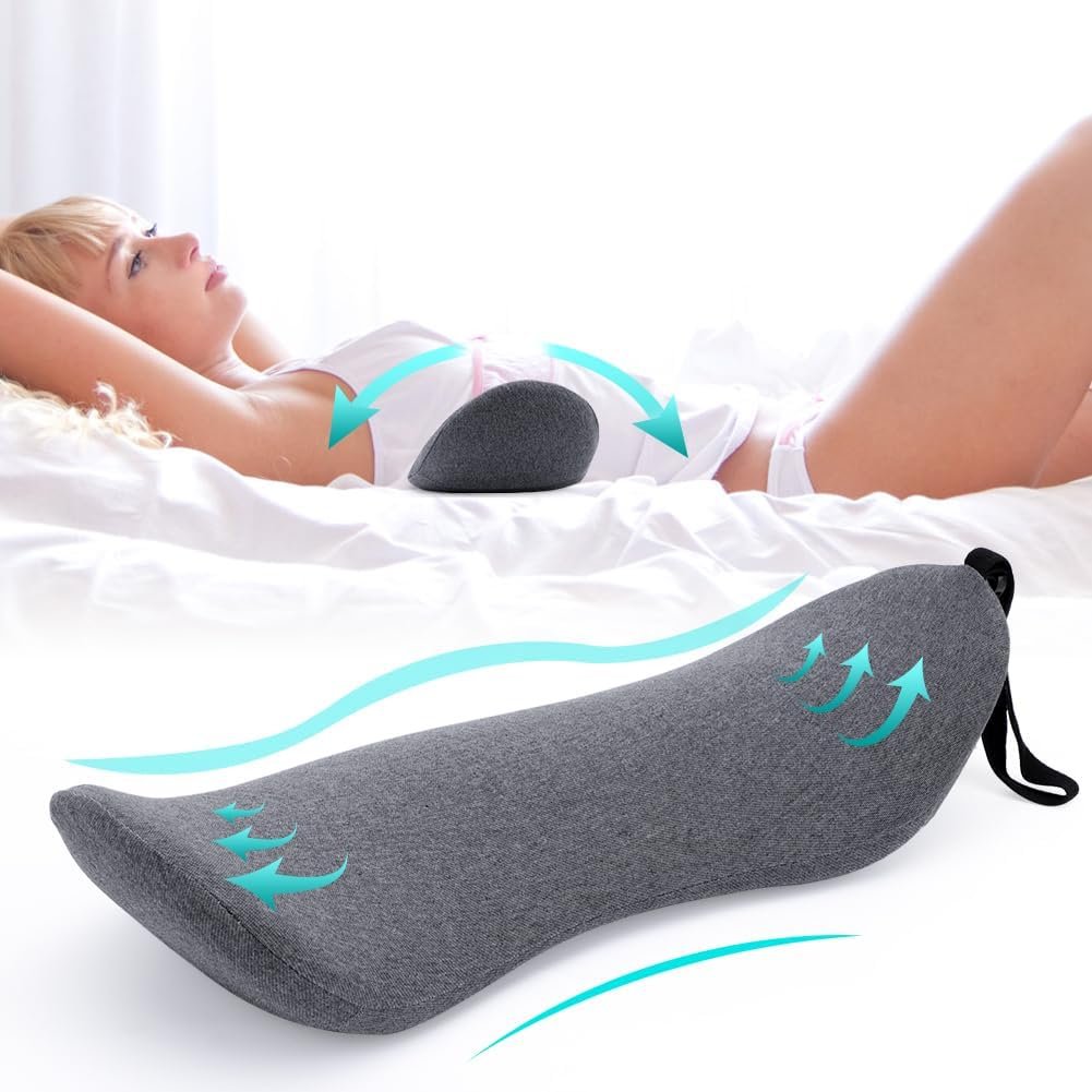 Orthopedisch lendenkussen ergonomisch rugsteunkussen voor optimale ondersteuning