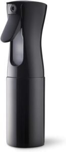 Sproeifles 160 ml – Fijne Mist Spray – Verstelbare Sproeikop – Transparante Plantenspuit voor Haarverzorging en Reiniging
