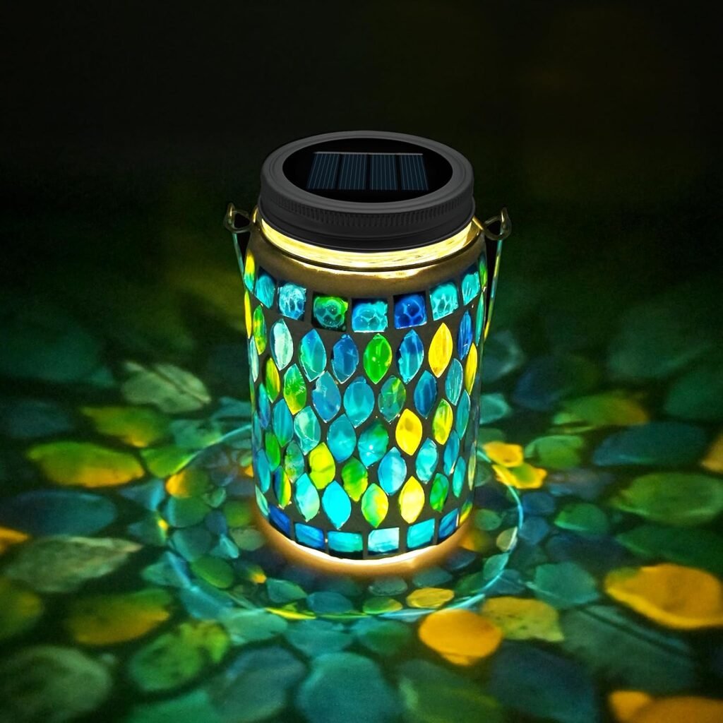 Tuinverlichting op zonne-energie met LED lichtketting voor buiten