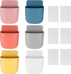 Afstandsbedieningshouder voor wandmontage, ruimtebesparend kunststof design