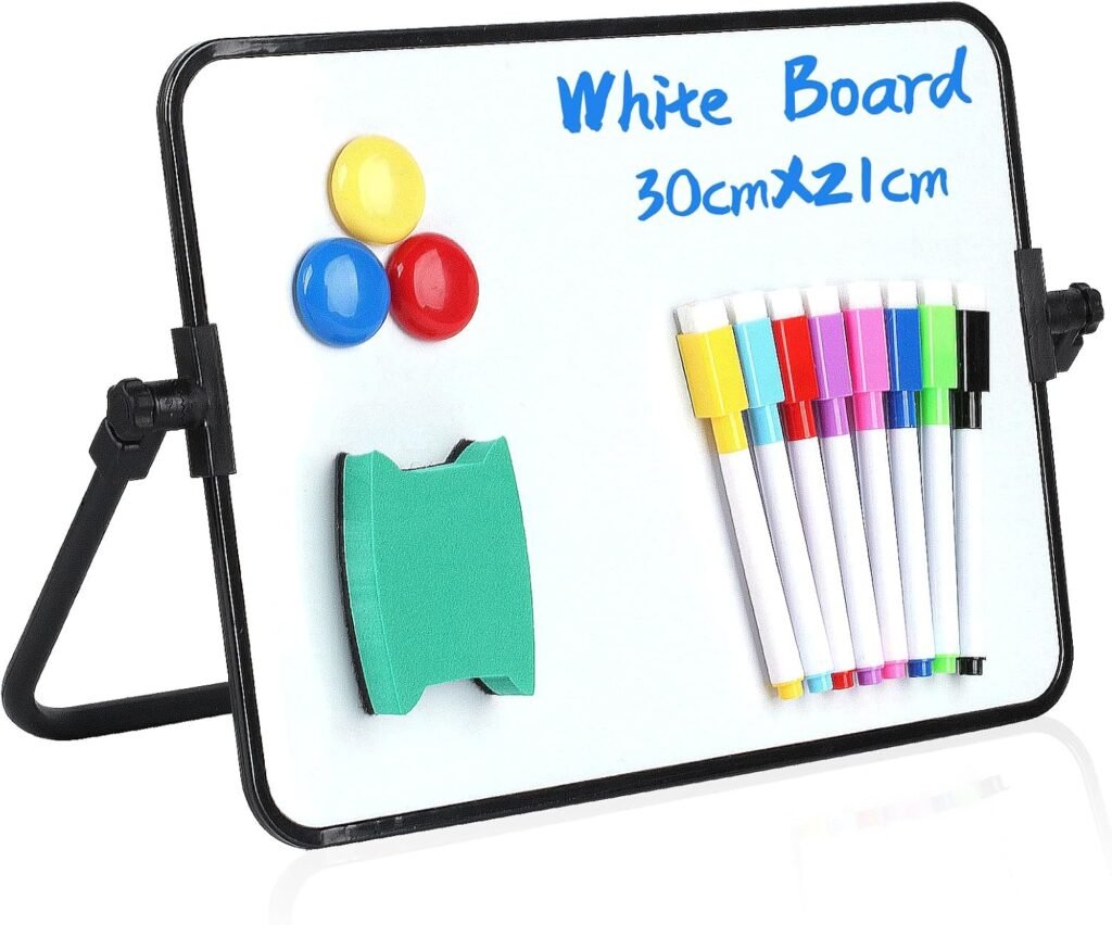 Dubbelzijdig magnetisch whiteboard 30 x 21 cm