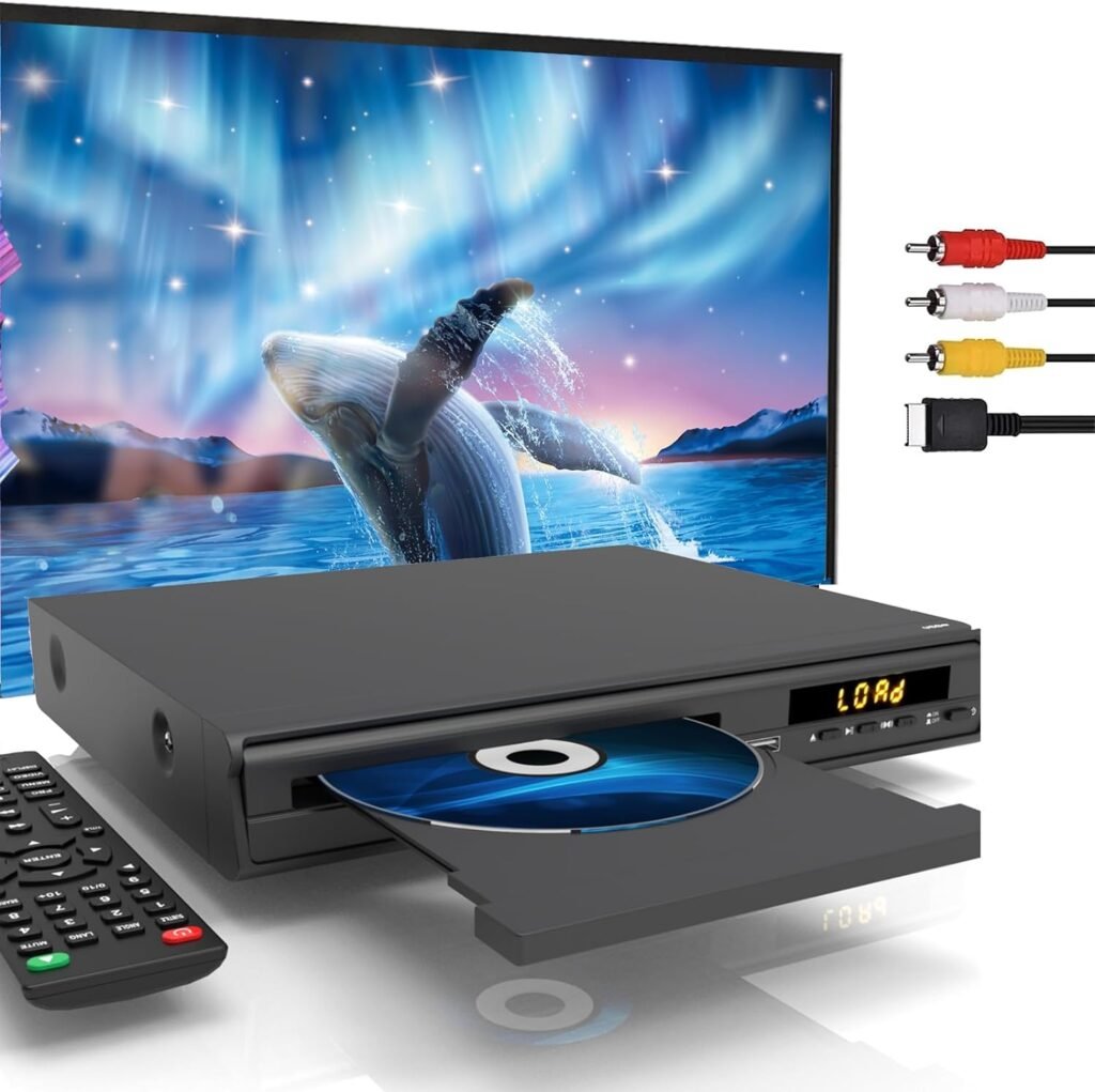HD dvd-speler met AV-aansluiting, PAL-systeem en afstandsbediening
