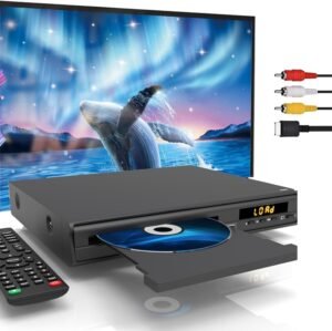 HD dvd-speler met AV-aansluiting, PAL-systeem en afstandsbediening