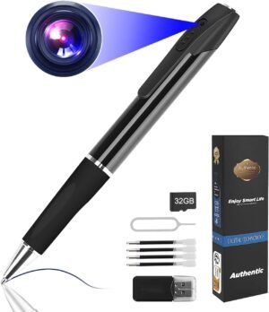 Mini bewakingscamera draagbare pencamera met bewegingsdetectie voor thuiskantoor