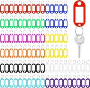 Beschrijfbare sleutellabels met verwisselbare labels en huisdier-ID-optie