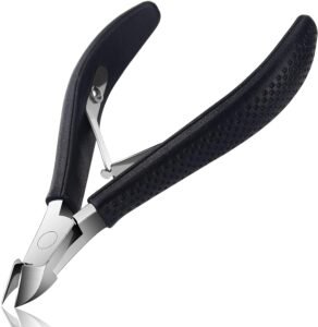 Nagelriemknipper RVS – Professionele Nagelverzorgingstool – Scherpe Snijder – Siliconen Handvat – Voor Manicure