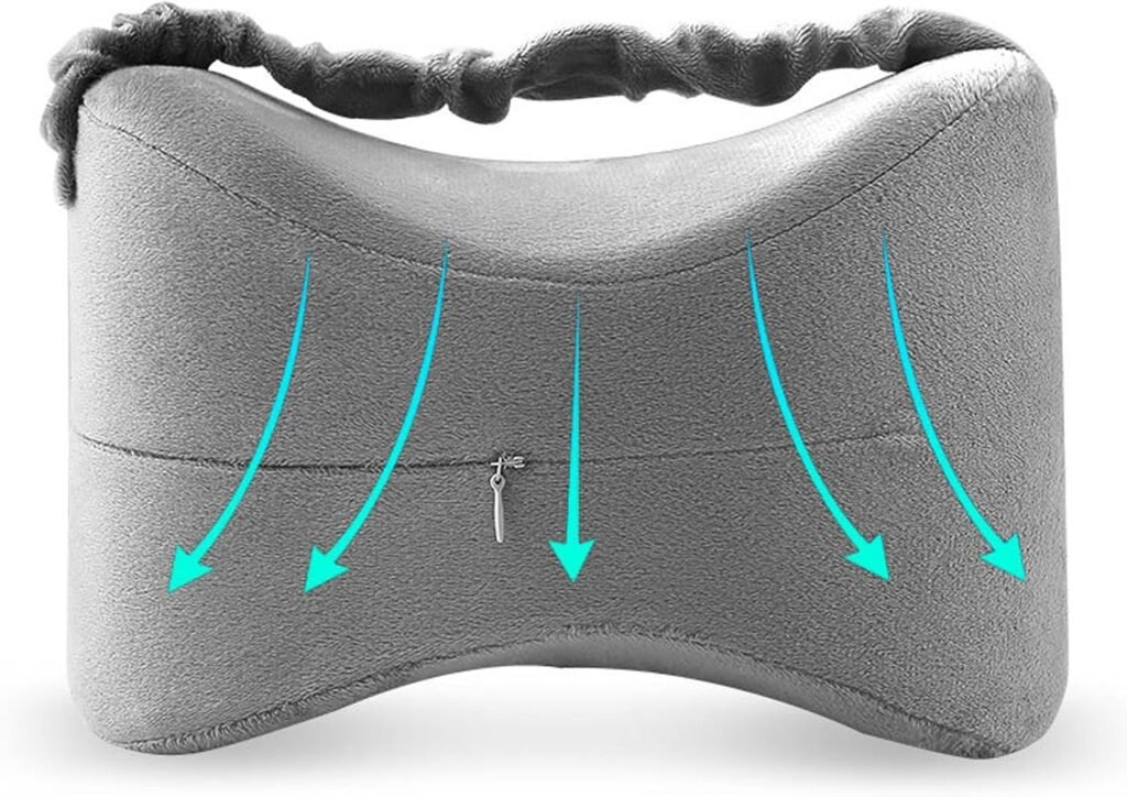 Kniekussen voor in bed - Ergonomisch beenkussen voor zijslapers - Ondersteuning onderbeen en slaaphouding