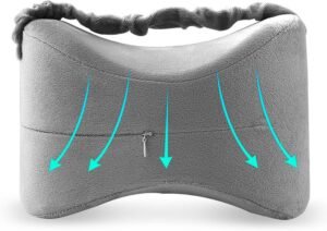 Kniekussen voor in bed - Ergonomisch beenkussen voor zijslapers - Ondersteuning onderbeen en slaaphouding