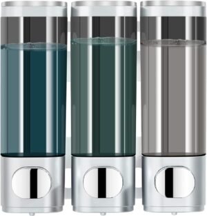 Wandgemonteerde handzeepdispenser met navulbaar reservoir