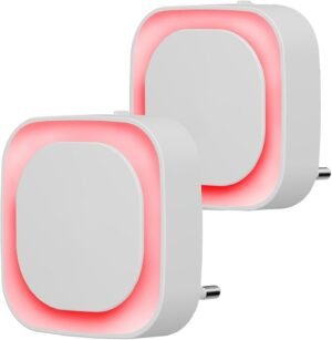 LED nachtlampje met schemeringssensor voor stopcontact en automatische verlichting