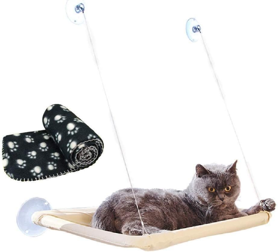 Honden- en kattenbed donutvorm 76 cm met pluche vulling en acupressuurmat