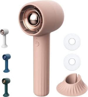 Oplaadbare handventilator met instelbare snelheden en USB-oplaadfunctie