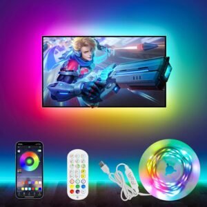 LED Achtergrondverlichting voor TV – Dynamische LED TV Verlichting – USB Voeding – RF Afstandsbediening