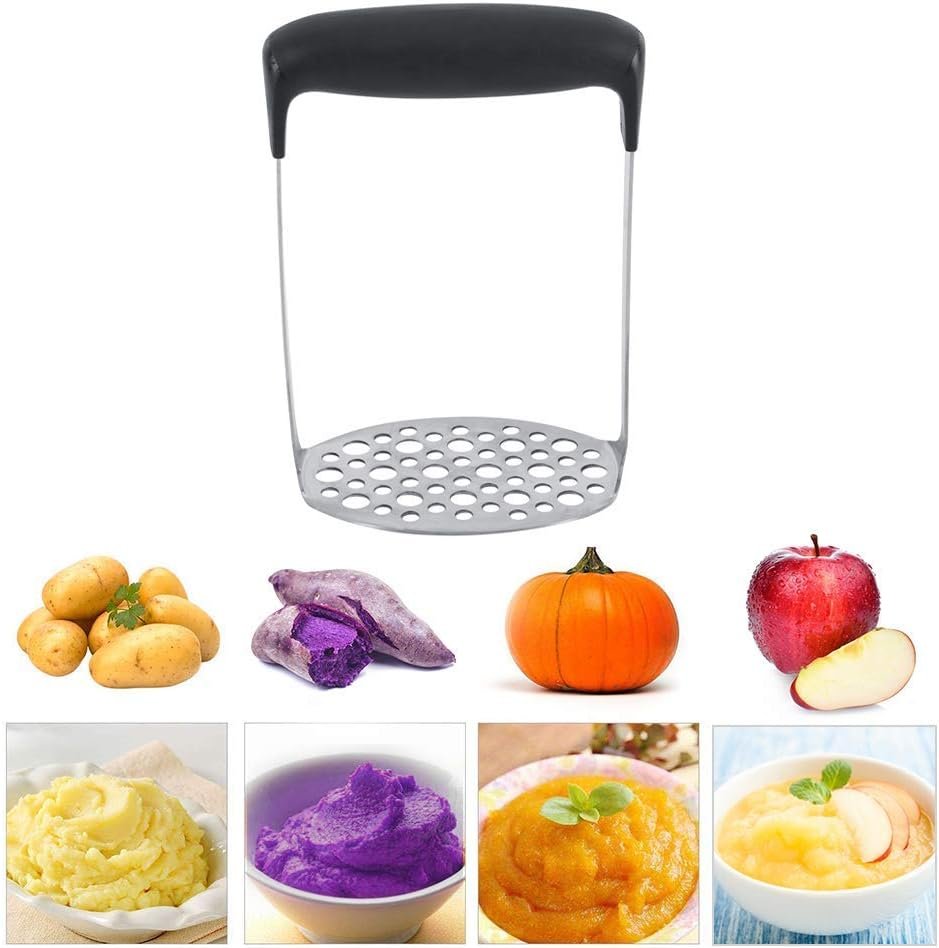 RVS aardappelstamper voor aardappelpuree