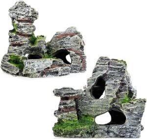 Aquarium Garnalen Schuilplaats – Natuurlijke Aquascape Decoratie – Schuilplaats voor Vissen – Aquarium Accessoire