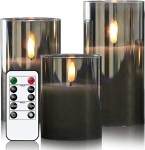 LED Theelichtjes met Afstandsbediening – Flikkerende Lichtkaarsen – Warm Wit Sfeerverlichting – Set van 24 Stuks