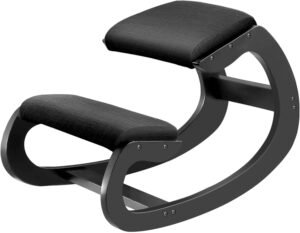 Ergonomische kniestoel voor thuis en kantoor – verstelbaar ontwerp met rugcorrectie en comfortabele zitting