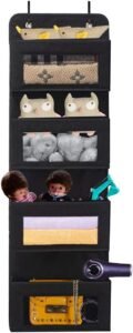 Hangende Organizer Babykamer – Opberger met Compartimenten – Ruimtebesparend Hangend Design – Duurzaam Textiel, Grijs