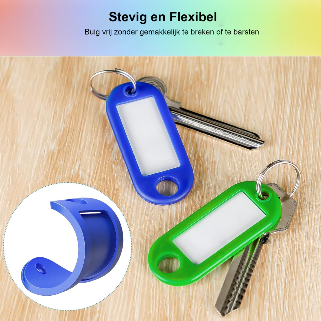 Sleutellabels - Sleutel Identifiers - Flexibele Sleutelhoesjes - Beschermende Sleutelmarkeringen