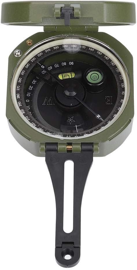 Navigatiekompas Waterdicht - Richtingskompas met Lichtgevende Wijzerplaat - Multifunctioneel voor Kamperen en Wandelen - 10 x 5 x 2 cm