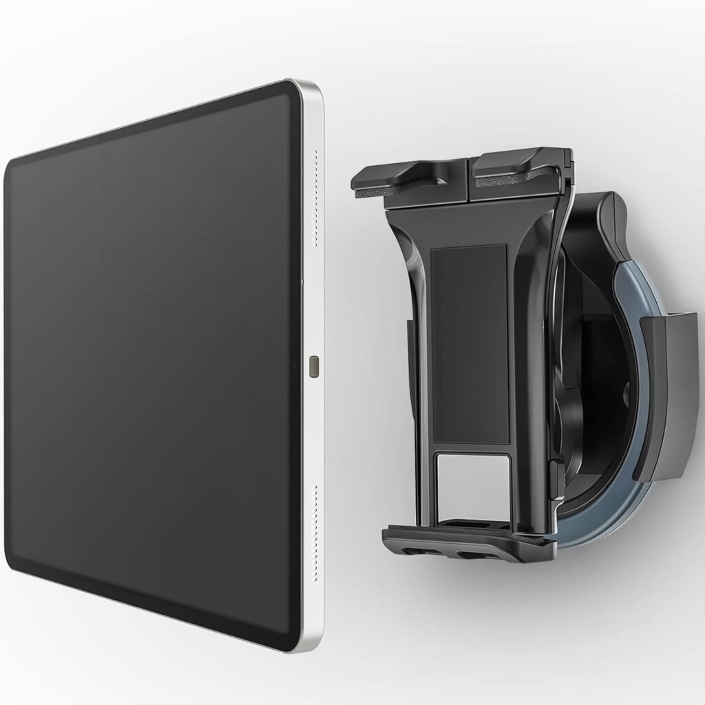 Verstelbare tablet wandhouder voor 4,7 tot 11 inch tablets in keuken of bureau
