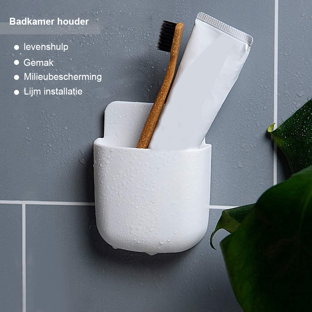 Afstandsbedieninghouder voor wandmontage - zelfklevende, ruimtebesparende houder