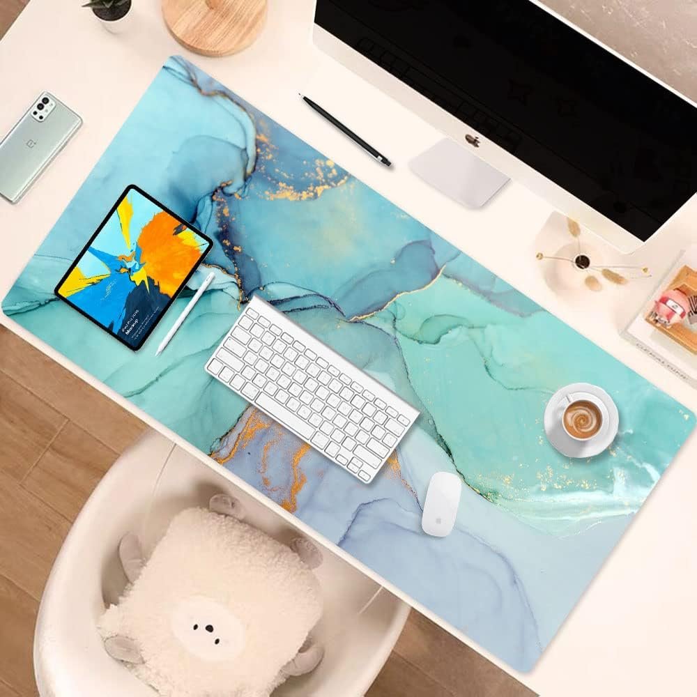 Bureau Onderlegger 80x40 cm - Waterdichte Bureau Mat - Antislip Schrijfonderlegger - Dubbelzijdig